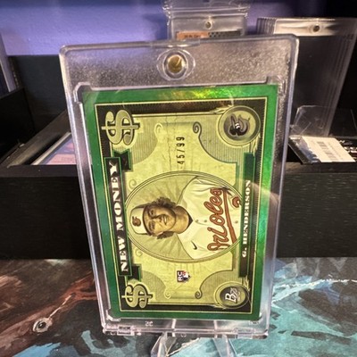 Topps 2023 Bowman New Money Gunnar Henderson NM-1 Green /99 Rookie