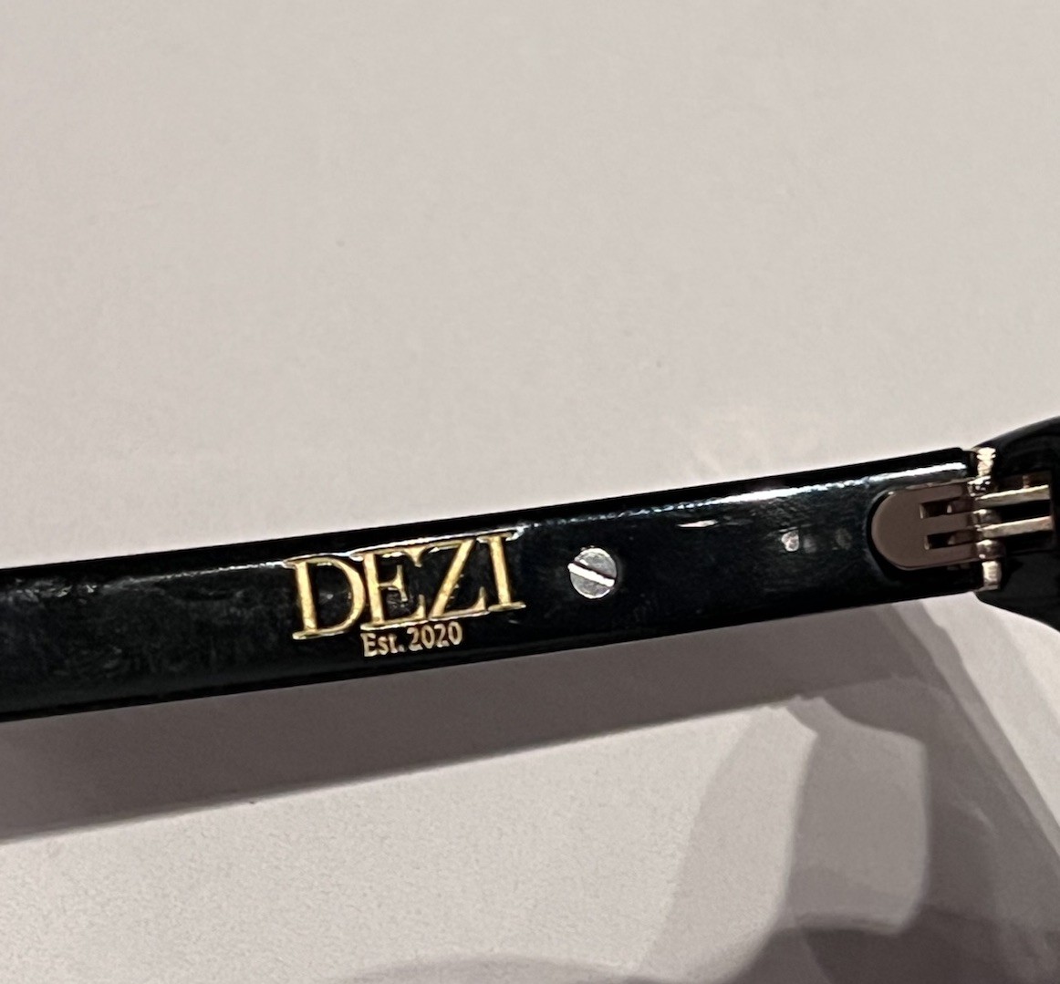 DEZI Fall Back Square Black Frame Sunglasses 53-2… - image 6