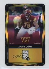 2024 Uno Elite Yellow Foil Sam Cosmi #047