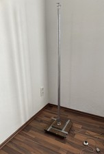 Art Deco Bauhaus Stehlampe Holz Metall Chrom 1920er/30er Jahre Original 