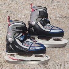 FILA Kinder Schlittschuhe Größe verstellbar 29-32 sehr guter Zustand