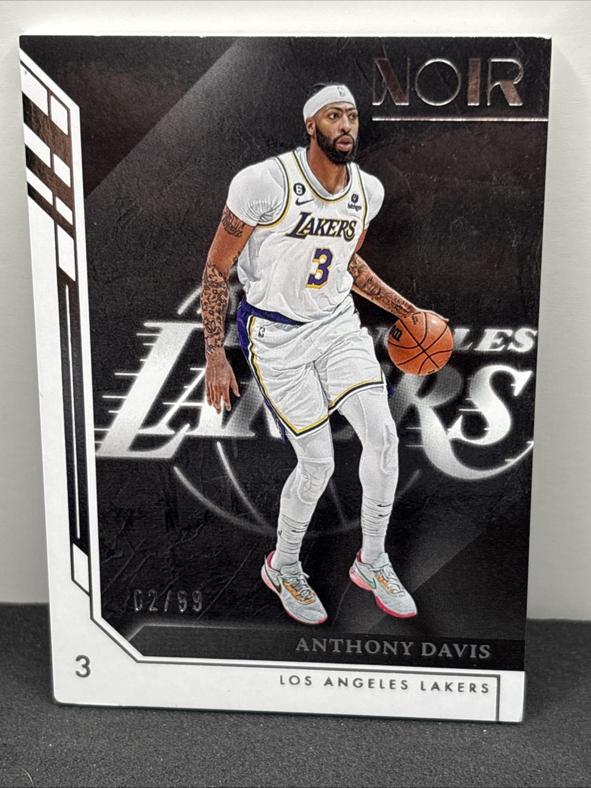 2022-23 Panini Noir Association Edition 13/99 Anthony Davis #31 E911