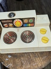 Fisher Price 1978 Vintage Stove Top Range Glow Magic Burners