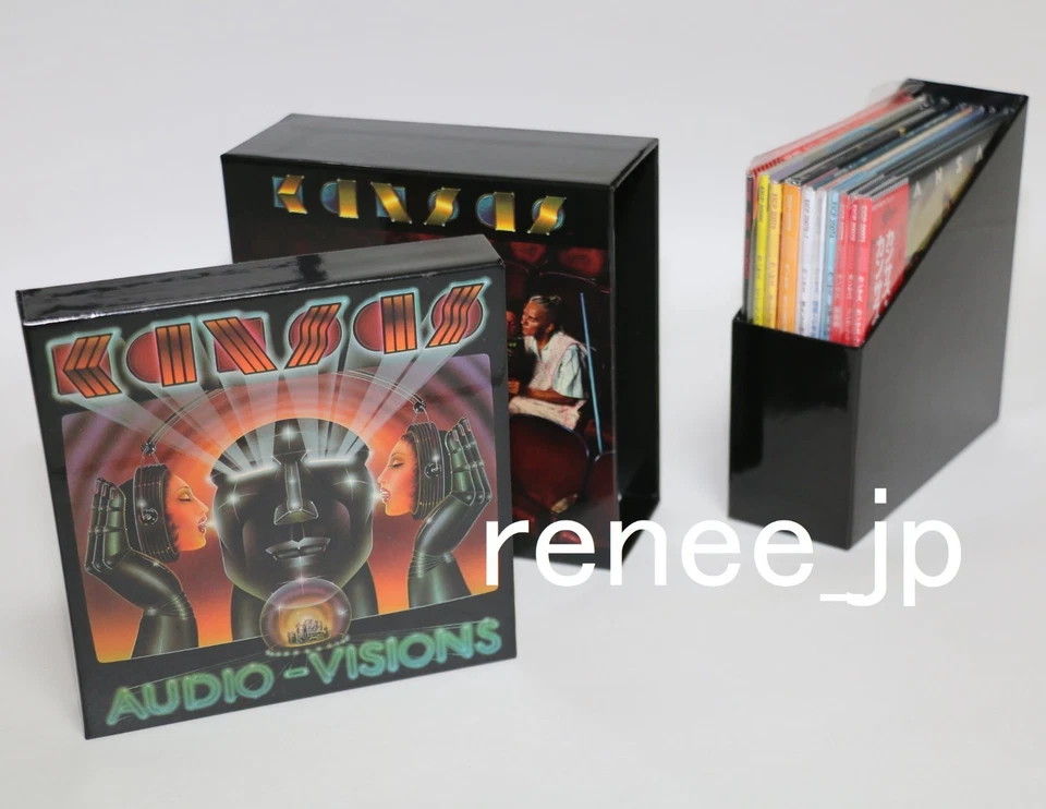 2011 KANSAS / JAPAN Mini LP Blu-spec CD x 10 titles + PROMO BOX x 2 Set!! Foto 3 de 4