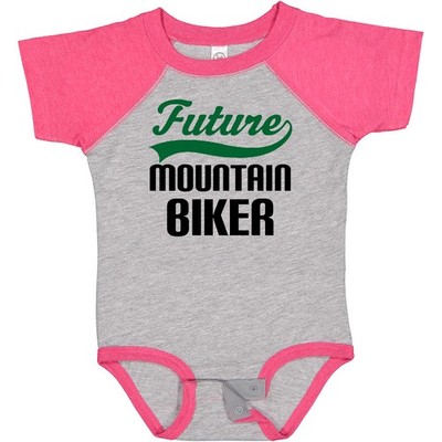Inktastic Future Mountain Biker Baby Bodysuit Biking Sports Boys Cute One-piece