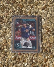 2024 Topps Series 1 - Cade Marlowe #286 Gold /2024 (RC) Seattle Mariners Rookie
