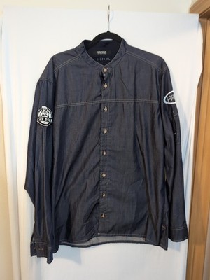 Mens XL Kentaur Workwear Of Denmark Pit Boss L/S Button Up Shirt