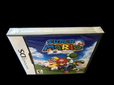 Brand New Sealed Super Mario 64 DS (Nintendo DS, 2004) Free Shipping