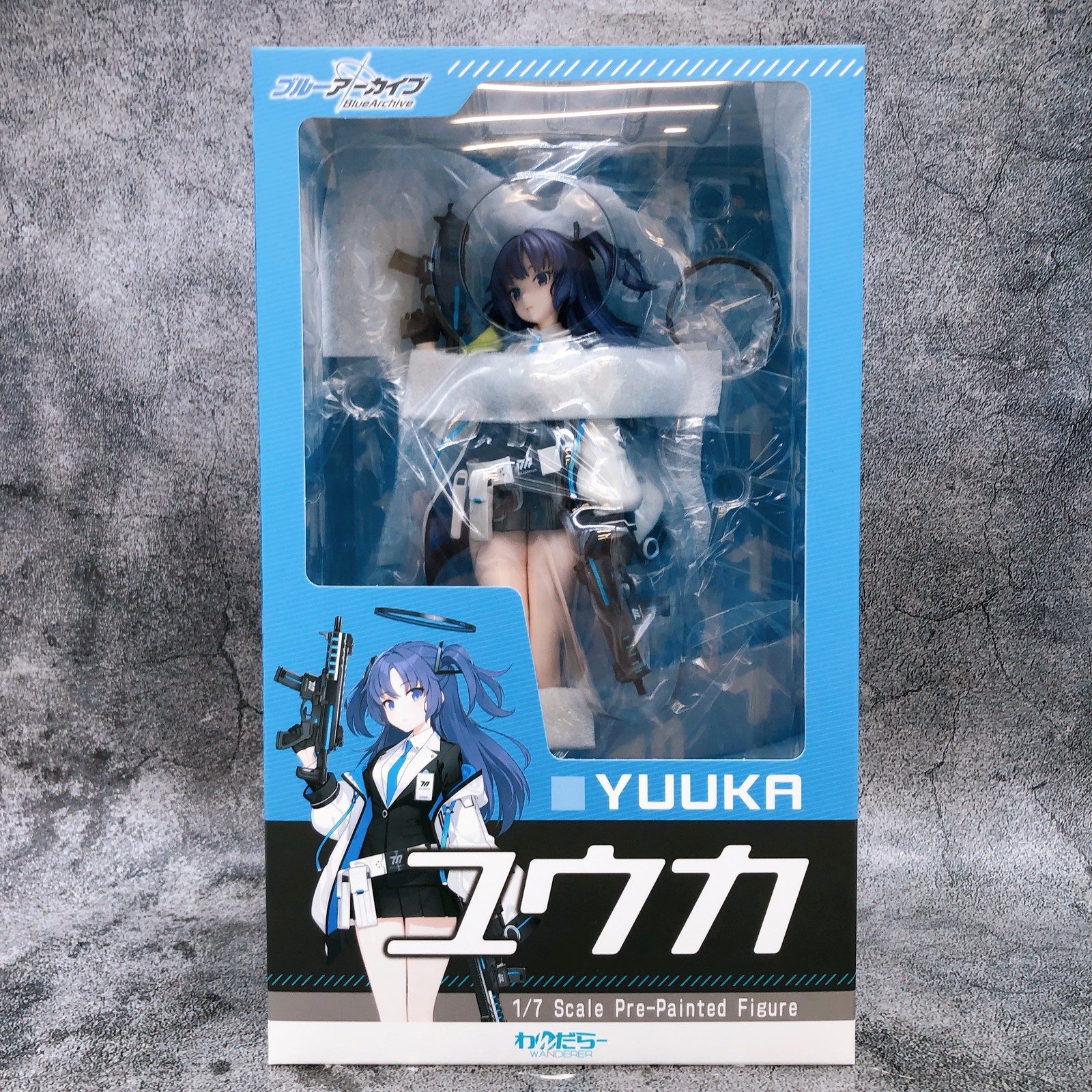 Figura Wanderer Blue Archive Yuuka Hayase escala 1/7 Japón sellada ENVÍO RÁPIDO