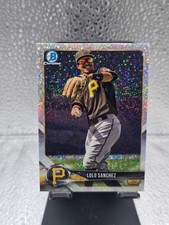 2018 Bowman Draft Chrome Lolo Sanchez Sparkles Refractor BDC-52!