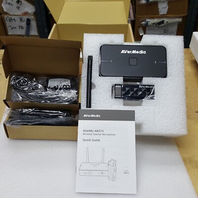 AVerMedia AVerMic AW315 Wireless Teacher Microphone 2.4GHz AW315S