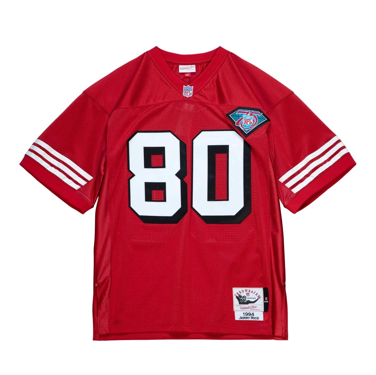 MITCHELL NESS NFL DARK DROP SHADOW JERSEY SAN FRANCISCO 49ERS 1994 JERRY RICE