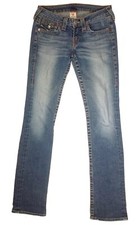 True Religion Billy Women Jeans Size 27X33 Made In The USA 5 Pockets