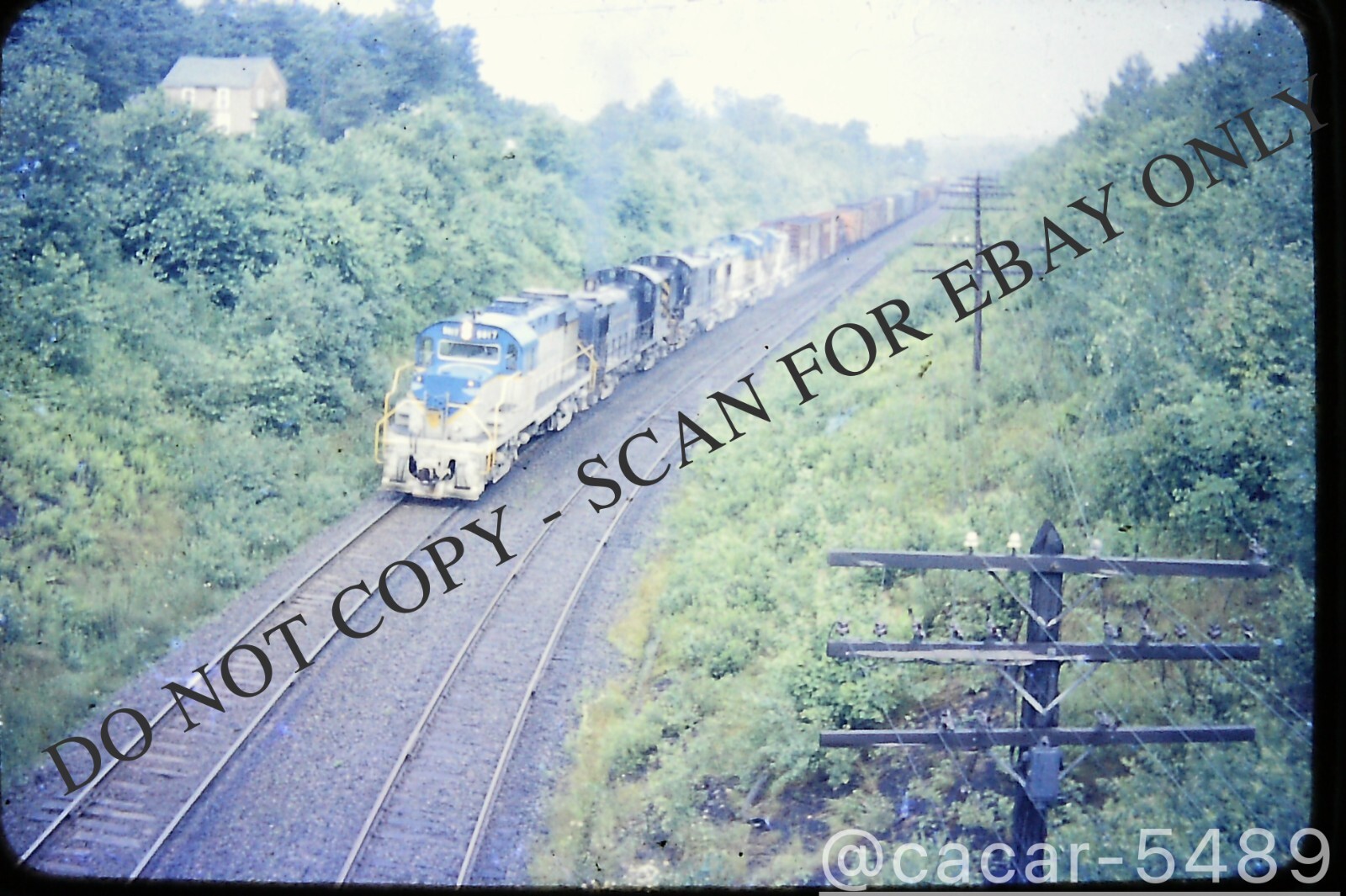 Original Slide Delaware & Hudson 5017 Ararat PA 1963 eBay