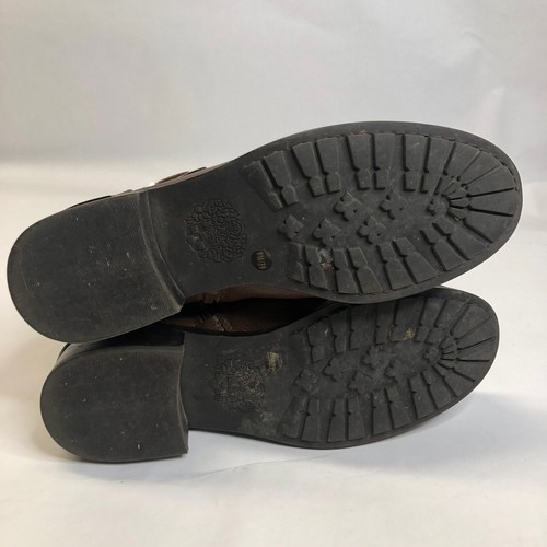 Vince Camuto Welton braun Leder Reiten Motorrad Stiefel gesteppte Schnalle Größe 9M - Bild 3 von 13