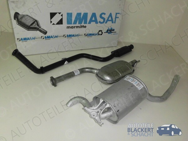 Imasaf Auspuffset Komplett für Mercedes 190 2.5 Diesel W201 Ohne Kat 1988-1993-image