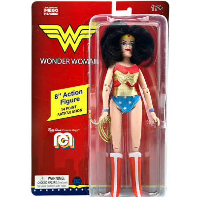WONDER WOMAN FIGURE 2020 MEGO CORP HEROES DC COMICS TOY NEU OVP SPIELZEUG 8 INCH