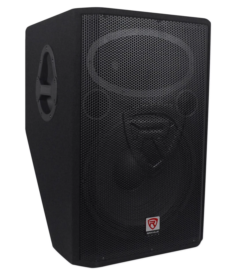 Rockville RSM15P 15" 1400 Watt 2-Way Passive Stage Floor Monitor Speaker - Image 2 of 4