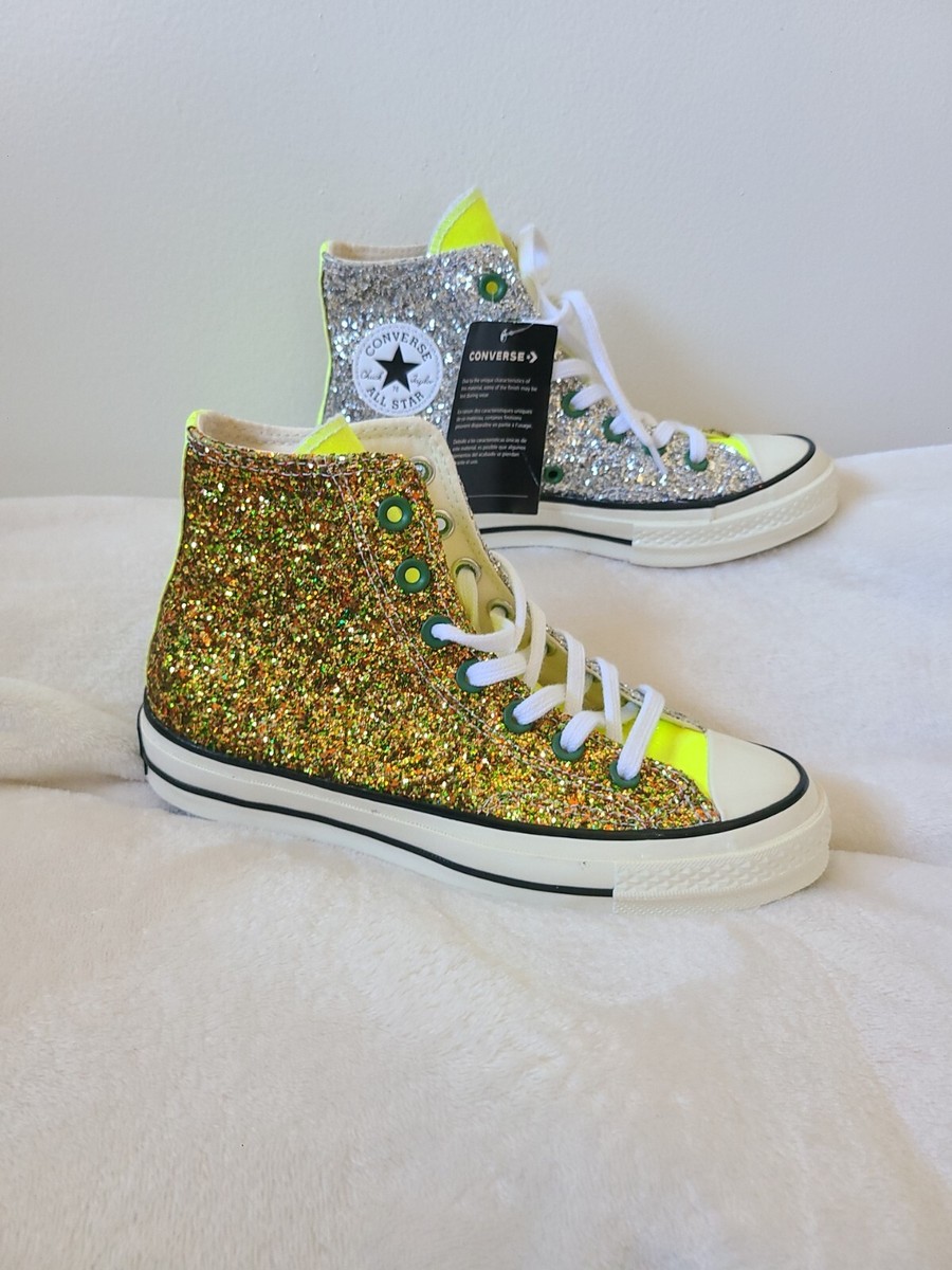 Converse Chuck Taylor All Star 70 Hi X JW Anderson Glitter Sneaker