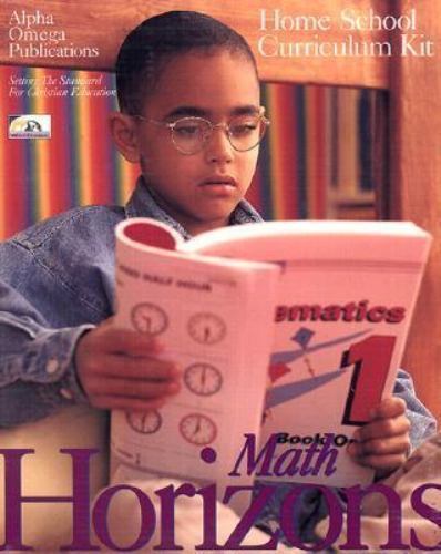 Alpha Omega Horizons Math Grade 4 Homeschool Set AOP