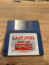 COMMODORE AMIGA - LAST DUEL CAPCOM GAME 3.5” Disk 512k Disk Only