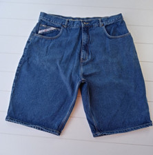 Vintage Y2K Paco Blue Denim Men's Jean Shorts Size 40 Baggy