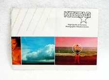 Kitstar Filter Pamphlet | 30p | Pics, Examples, Text | $6.25
