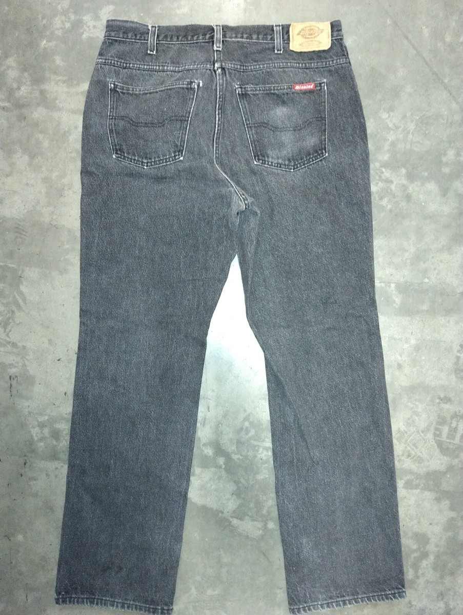 USA製 80s DICKIES Dickies Vintage 80's Denim Jeans Skinny Leg Dark Wash Talon Zipper