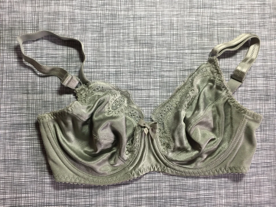 Sujetador 32D Vintage Años 70 WARNER Nylon Sedoso Lycra Elastizado UW Hecho en EE. UU. Foto 4 de 4