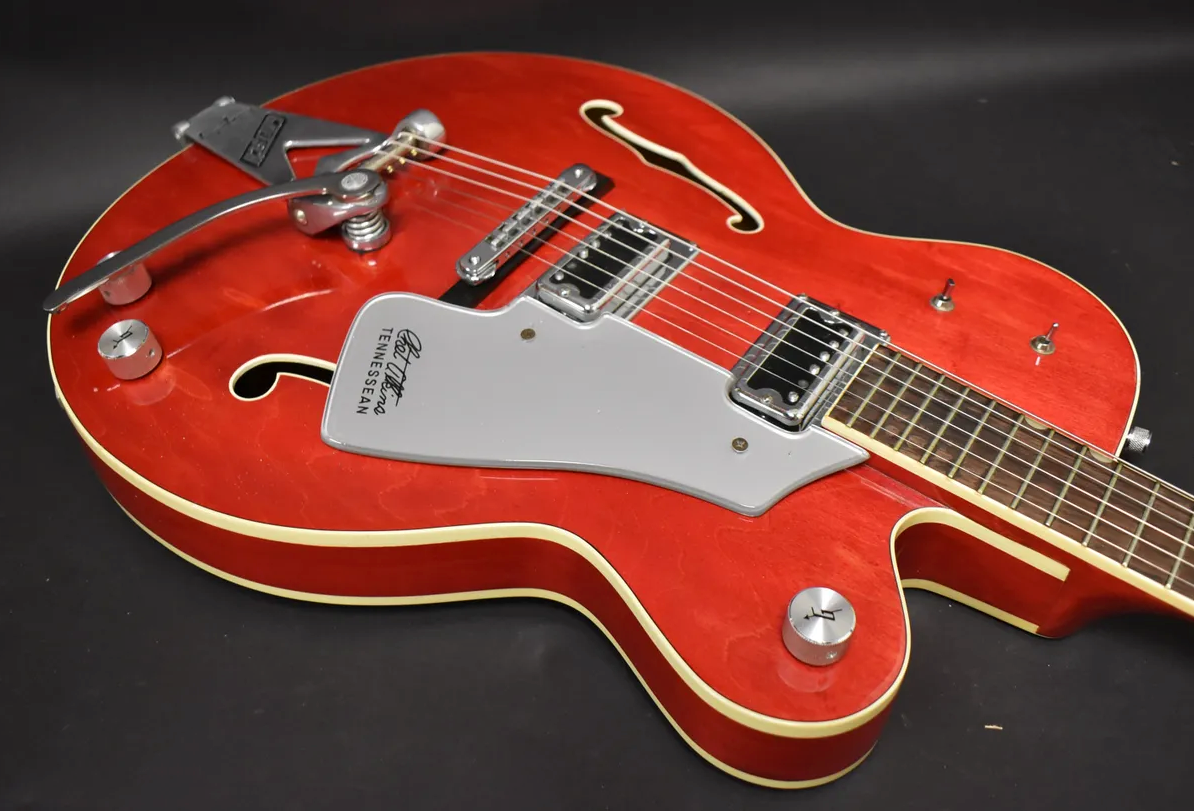 1979 Gretsch 7655 Chet Atkins Tennessean Cherry Red | eBay