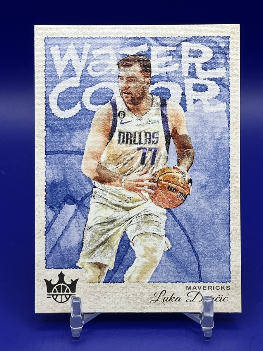LUKA DONCIC 2022-23 PANINI Court Kings Water Color #6 DALLAS 