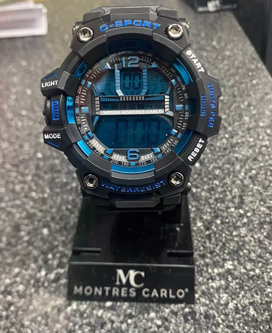 Montreal Carlo Water Resistant Watches Various Father's Day Birthday New