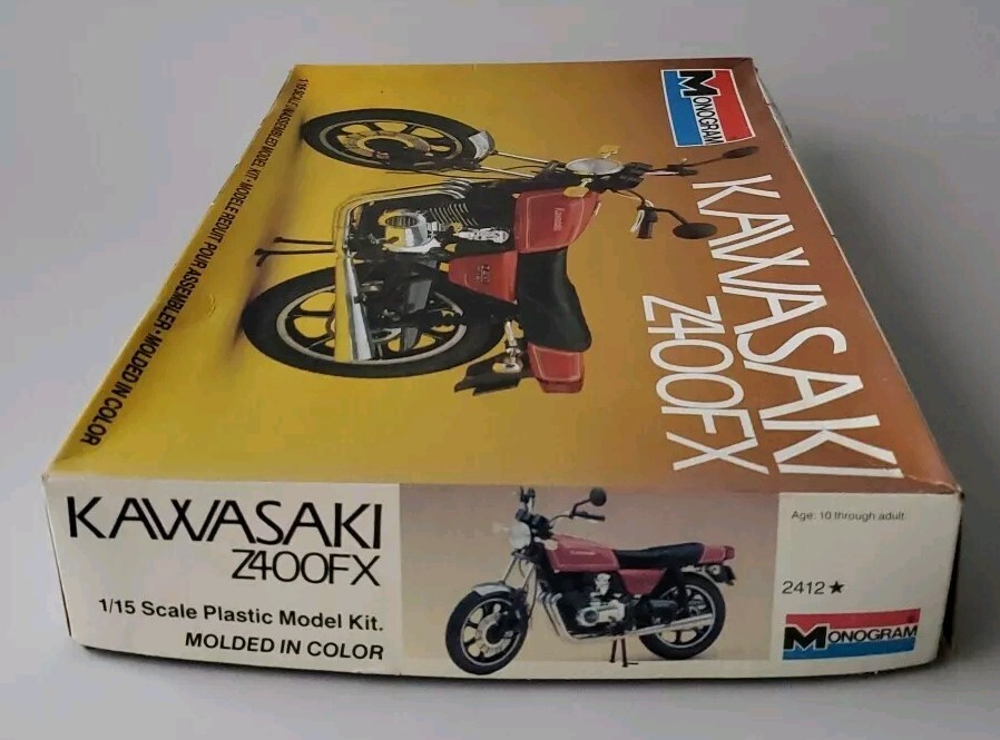 ☆s☆ KAWASAKI Z400FX VINTAGE 1982 MONOGRAM 1/15 MOTORCYCLE MODEL