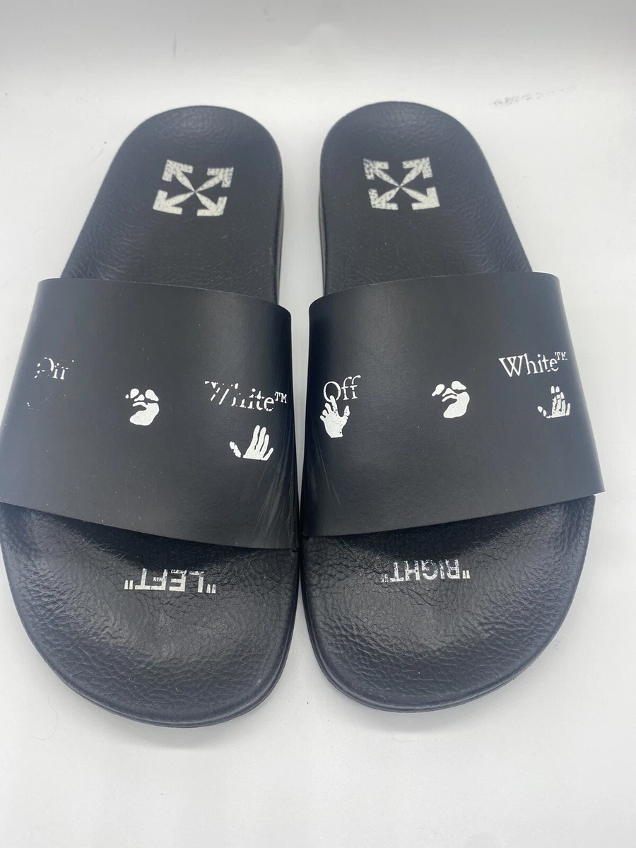 Off white black corporate hotsell slides