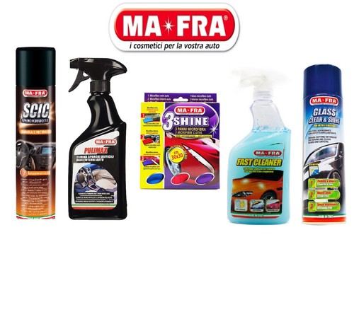 Lucida Cruscotto MaFra Scic Blue – Igienizza E Profuma L'auto – H0045, Made In Italy