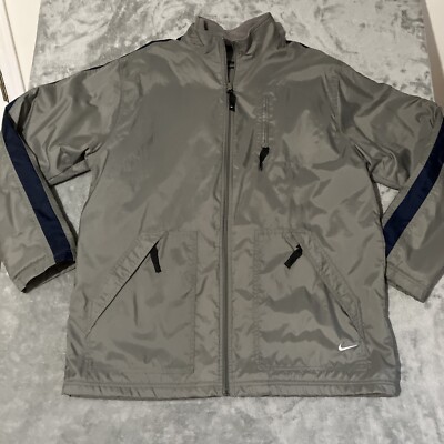 nike fleece lined jacket mens