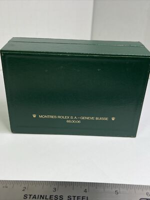 Montres Rolex S.A. Geneve Suisse 68.00.06 Vintage Watch Box w/o