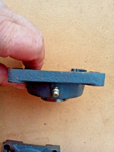 SKF BJ 206-103 Y-Lager (für 1,3/16 DIA Welle ) & Montageblock modifiziert - Bild 3 von 12