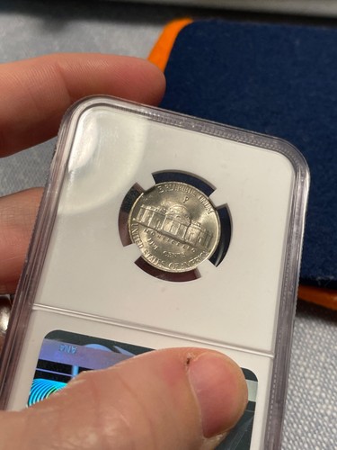 (#101488) Jefferson Nickel: 1943 P. NGC MS 67. Silver war nickel (see video) - Picture 3 of 5