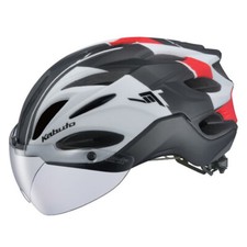 New OGK VITT Cycling Helmet, White Red