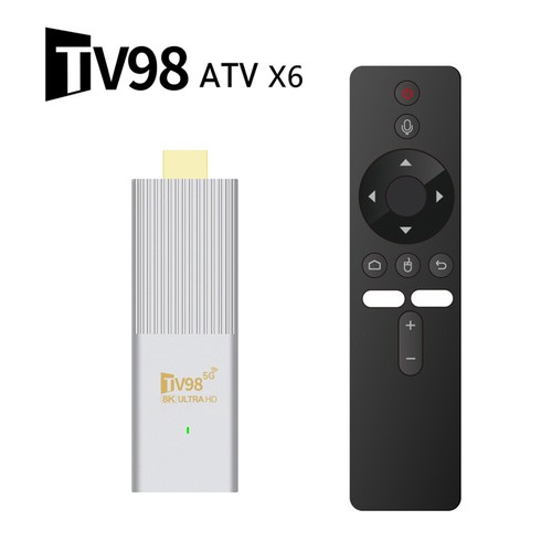TV98 ATV Android 14 Smart TV Stick 2.4G 5G WiFi TV Box 8K Ultra HD Media Player - Picture 21 of 24