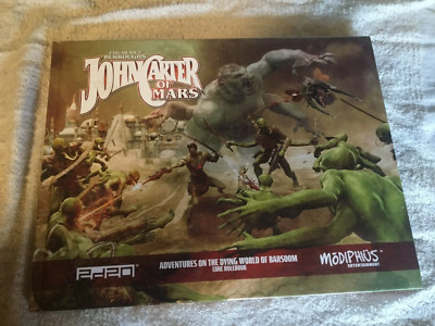 John Carter of Mars RPG core book Modiphius 2D20 NEW and SEALED