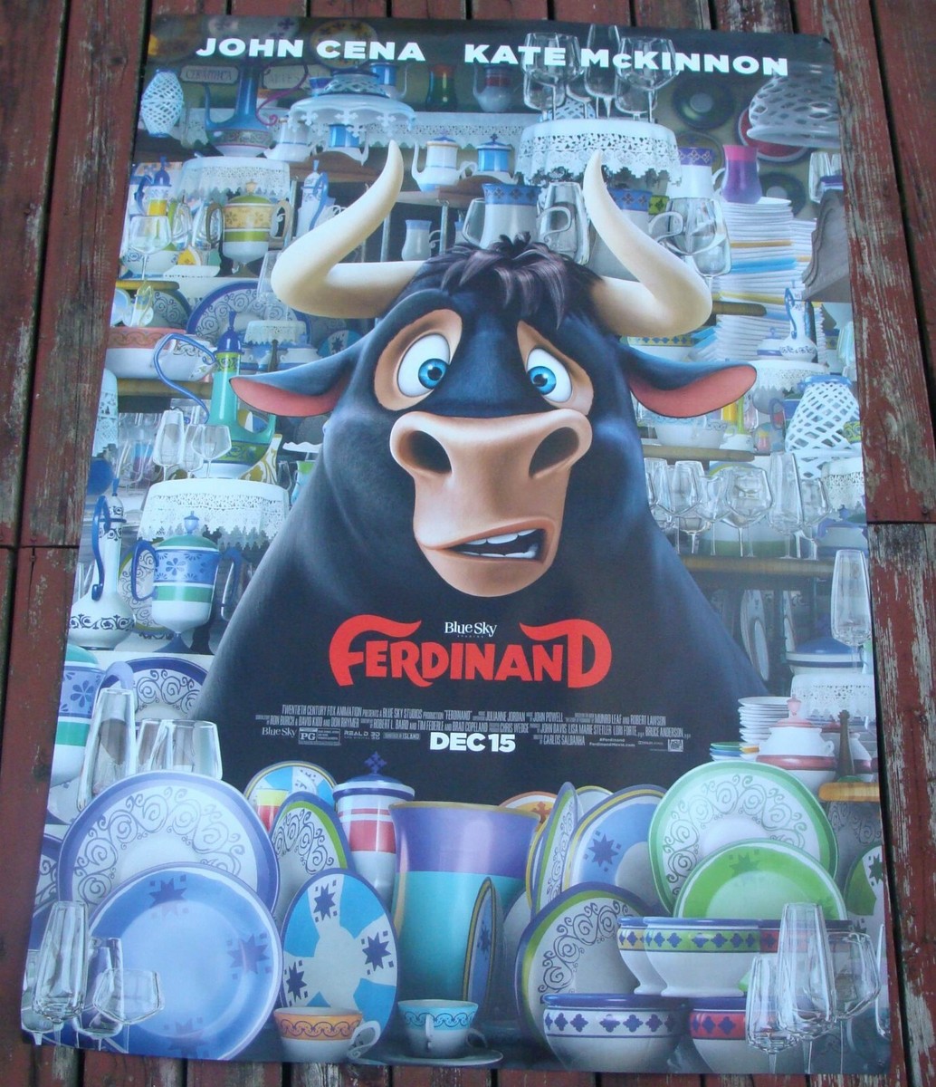 FERDINAND animated Movie poster HUGE theater banner JOHN
