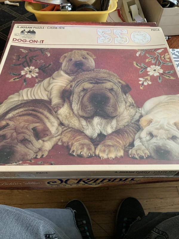 APC Dog-On-It 550 Piece Puzzle -NEW-Vintage
