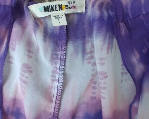 Miken swimsuit coverup Large - Picture 3 of 4