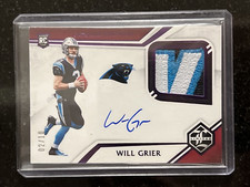 2019 Panini Limited - Will Grier - Rookie Patch Auto RPA Amethyst SSP /10