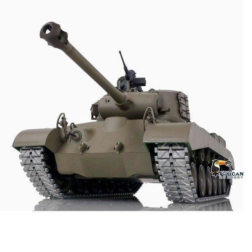 2,4G Henglong 7,0 1/16 USA M26 Pershing RTR RC Tank 3838 Metallschienen Kettenräder - Bild 2 von 12