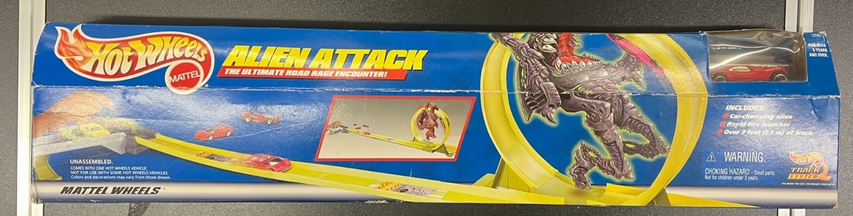 HOT Trackset Hot Wheels Alien Attack 1998 Hot Wheels Alien