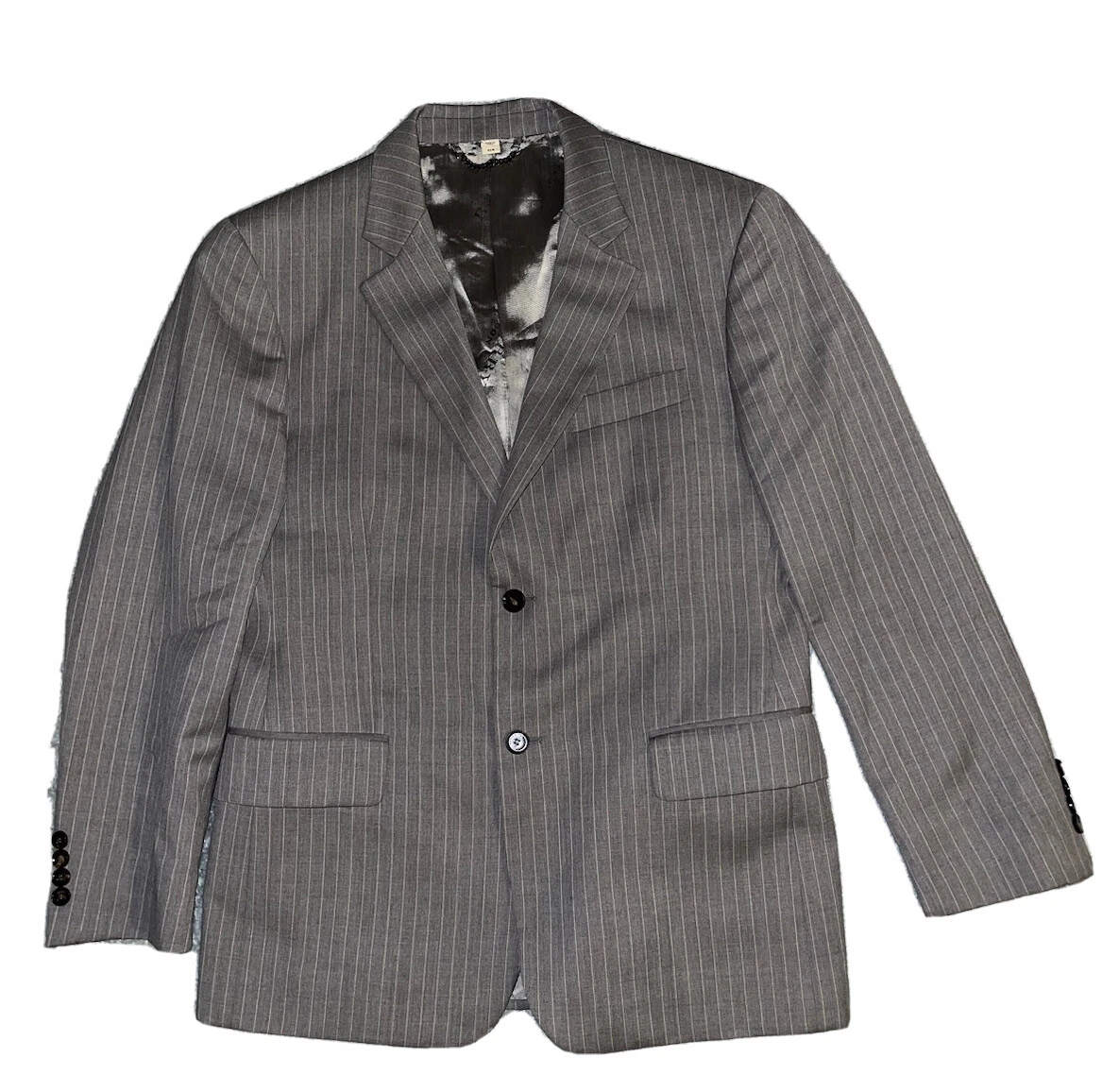 Burberry print suit cheap