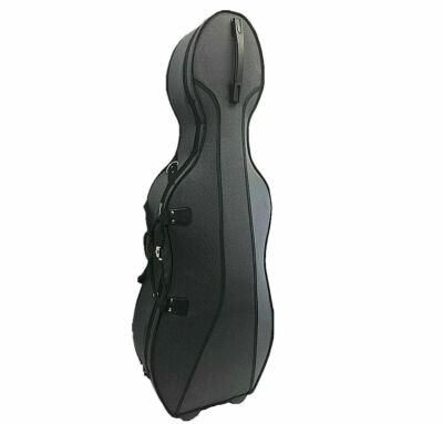 New designed 4/4 Full Size Cello Foamed Case with Two wheels / Extra one Rosin  